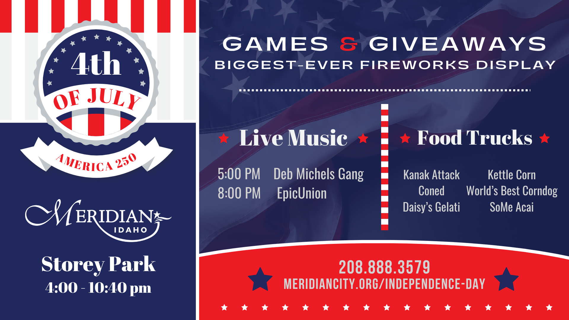4th of July Celebration in Storey Park